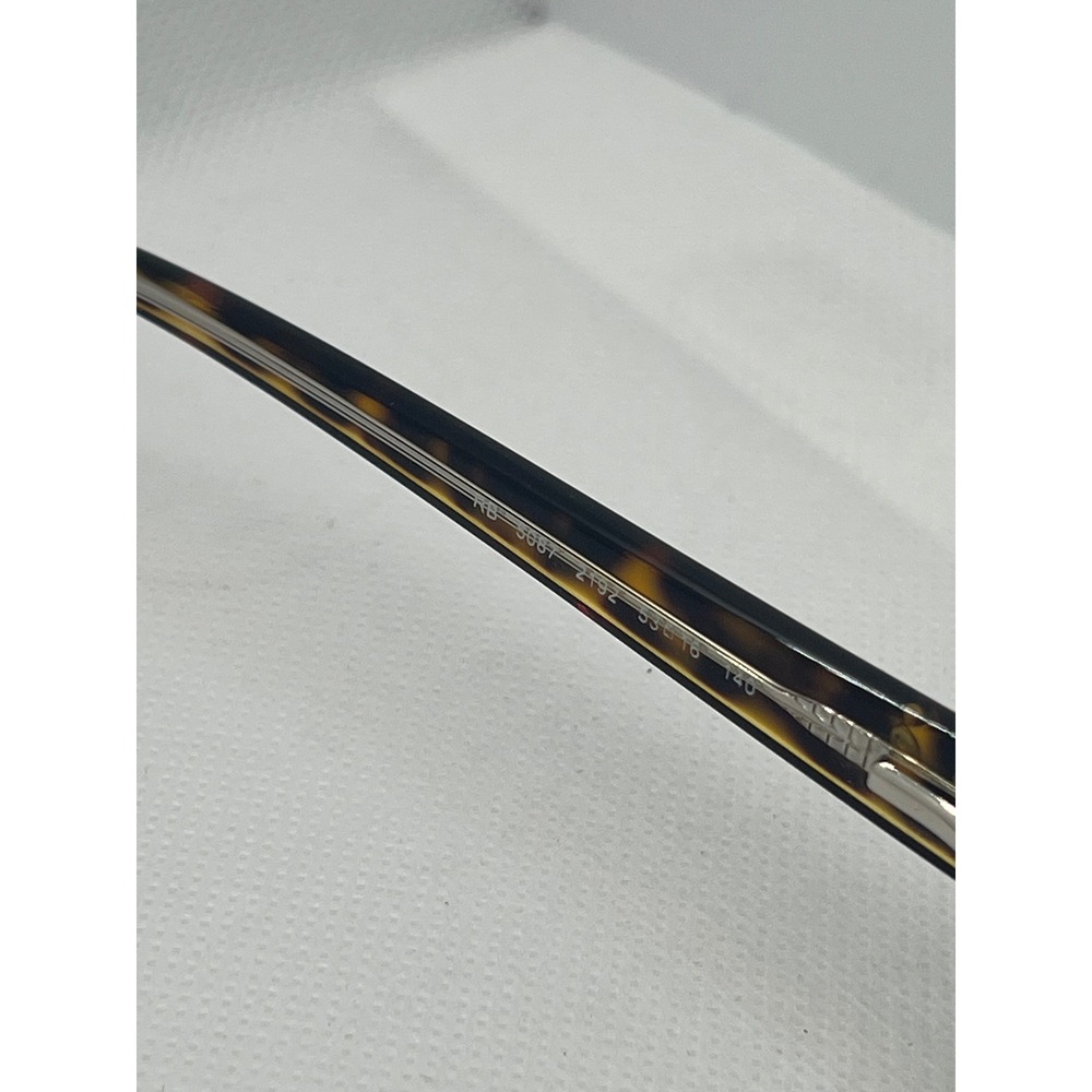 Ray Ban Eyeglasses Frames Tortoise Shell Rectangu… - image 5